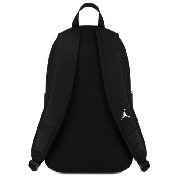 NIKE JORDAN ESSENTIALS Backpack MA0923 School SPOTCLEAN 20" Bag BLACK OS $65 NEW - Picture 2 of 7